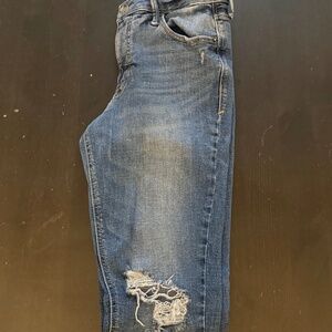 Old Navy Rockstar Super Skinny High-Rise Jeans Size 4 – Distressed & Raw Edge